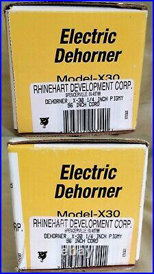 Rhinehart X-30 Electric Dehorner For Cattle And Goats With Box & Manual