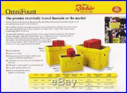 Ritchie Omni Fount 2 Automatic Livestock Waterer Cattle, Horse, Animal Drinker