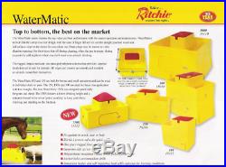 Ritchie Water-matic 100 Automatic Livestock Waterer Cattle, Horse, Sheep