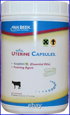 Royal Uterine Capsule 20 gram Post-Partum Cattle 40 Count