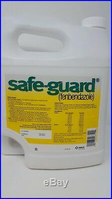 SAFEGUARD ORAL SUSPENSION Dewormer for Cattle Stomach & Intestinal Worms 1Gallon