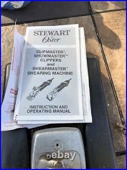 STEWART Oster 510 CLIPMASTER ANIMAL CLIPPERS CATTLE HORSE GOAT SHEEP SHEARS