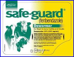 Safe-Guard Fenbendazole Dewormer Cattle & Goat Suspension 10% 1Gallon intervet