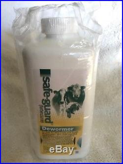 Safe-Guard (Fenbendazole) Dewormer Liquid 1000ml For Goats Beef & Dairy Cattle