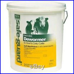 Safeguard 1.96% Mini Pellets Dewormer Beef Dairy Cattle 25 Pounds