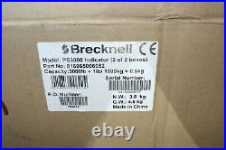 Salter Brecknell PS3000 Veterinary 3000lb Horse Cattle Pet Platform Scale 79x40