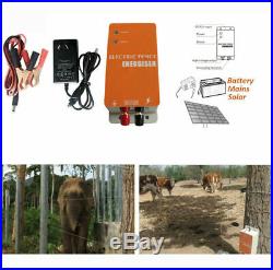 Solar electric fence charger Ranch animal raccoon dog sheep horse cattle poultry