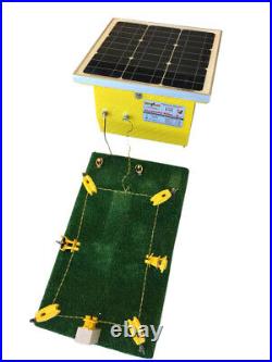 Solar energizer 150km for cattle raising electric fence