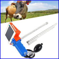 Stainless Steel Metal Probe Tube Visual Artificial Insemination Gun For Cattle