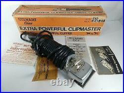 Stewart Oster Clipmaster Model 510A Head Clippers Shears Livestock Cattle Equine