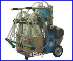 Two Buckets piston Milking Machine For Cows