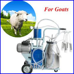 US Portable Electric Goats/Cows Milking Machine Piston Type Milking machine 110V