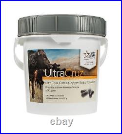 UltraCruz Cattle Copper Bolus Supplement for Adult Cattle, 100 Count x 25 Grams