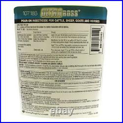 Ultra Boss Pour-On Insecticide Cattle Sheep Goats Horses Gallon