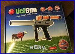 VetGun for Cattle CO2 Propelled Parasiticide VetCap GelCap Delivery System