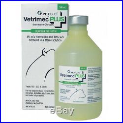 Vet One Vetrimec Plus 500 ml Cattle Parasites