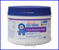 Vets Plus 50-600 TDN Rockets Mini Lactic Acid Probiotic 50ct. Cattle Supplement
