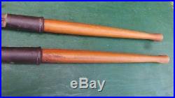 Vintage Cast Iron Wooden Handles Cattle Dehorner Tool JAMES SCULLY POMEROY PA