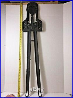 Vintage Elgin No. 2 Cattle Dehorner Tool Veterinary Rancher Barn Collectible