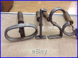 Vintage Set of Numbers Branding Irons Cattle Markers 0-4 & 7-8 Lot Or 7 4 Size