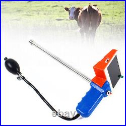 Visual Insemination Gun Kit Cows Cattle Artificial Insemination Gun & HD Screen