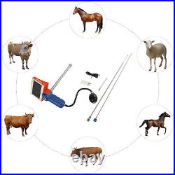 Visual Insemination Gun Kit Cows Cattle Artificial Insemination Gun & HD Screen