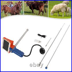Visual Insemination Kit Beef Cattle Cows Artificial Insemination Gun withHD Screen
