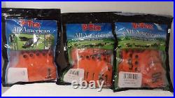 Y-TEX LARGE TAGS Adult Cattle Fade Tear Resistant #1-75 Orange 75ct (3 pkgs)